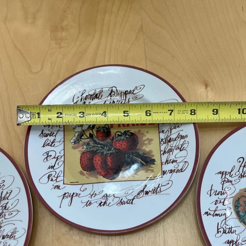 Williams-Sonoma Rosanna Salad Dessert Plates set of‎ 5 good used condition
